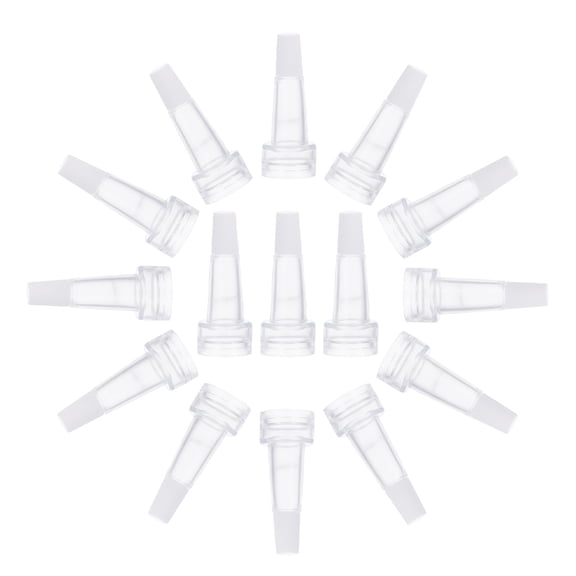 LEORX 50pcs Vial Bottle Caps Horn Design for Serum Liquid Vials Compatible with Sample Storage and Preservation