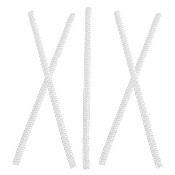 LEORX 5Pcs Eyeglass Temple Sleeves Tpu Transparent Anti-slip Protector for Sports Enthusiasts