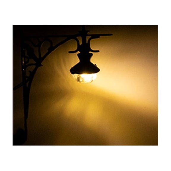 LEORX 5Pcs Light Adornment Miniature Lamp Decorative Effect for Toy House Decor Micro Landscaping Lamp in Gold