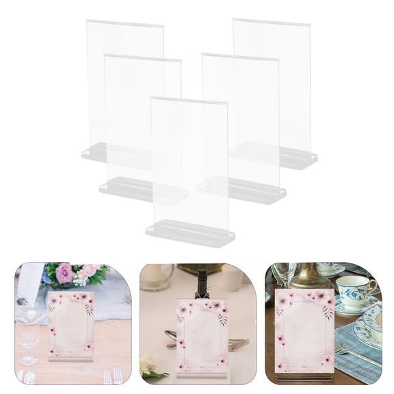 LEORX 5Pcs Multi-Purpose Display Stands For Buffets And Bridal Showers 12.8X9.0X4.5In