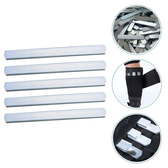 LEORX 5Pcs Ruck Plate Weight Plates Steel for Experienced Athletes