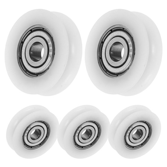 LEORX 5Pcs Durable Pom Roller Bearing Pulley for Sliding Door Replacement