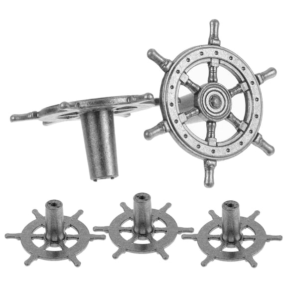 LEORX 5Set Coastal Drawer Pulls Zinc Alloy Replacement Handle for Living Room Cabinets