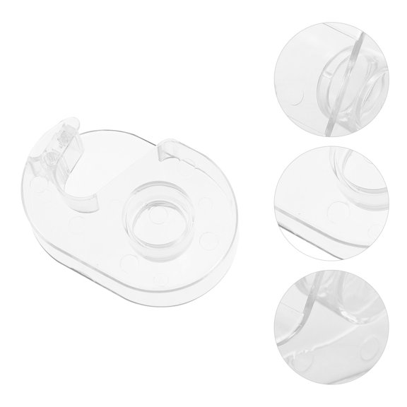 LEORX Desk Tape Dispenser Plastic 5Pcs 2.95X2.04X0.79Inch
