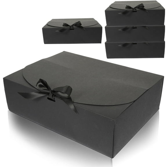 LEORX 5pcs Party Favor Box Simple and Elegant Boxes for Family