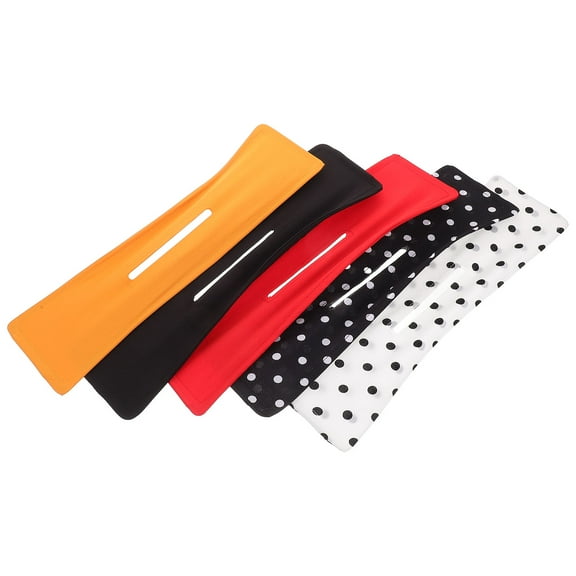 LEORX Fashionable Twist Bun Maker Hair Bun Shaper Cloth for Women Casual Occasions 5Pcs