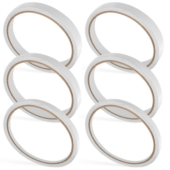 LEORX Double Sided Tape White Adhesive for Decoration and Scrapbooking Crafts