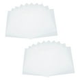 thumbnail image 1 of LEORX Qualitative Filter Papers White Laboratory Filter Sheets for Experiment Absorbing and Filtration Use, 1 of 6