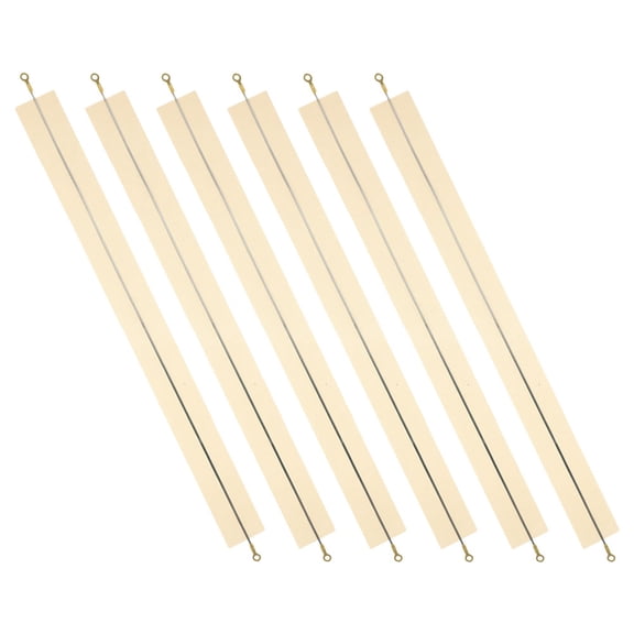 LEORX 6Pack Hand Sealer Heat Strips 15.72X1.38X0.04in for Hand Pressure Sealing Machine