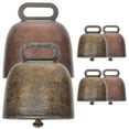 thumbnail image 1 of LEORX 6Pcs Animal Metal Bell Copper Bells for Cattle Sheep in Assorted Color, 1 of 8