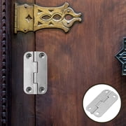 LEORX 6Pcs Cooler Hinges Replacement Set Stainless Steel for Door Use Plated Silver