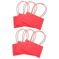 thumbnail image 1 of LEORX 6Pcs Floral Bags Waterproof Storage Kraft Paper Red for General Users Desktop, 1 of 8