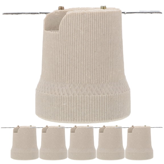 LEORX 6Pcs Lamp Holder Light Bulbs and Diy Projects in Kitchen and Bedroom Home Decor