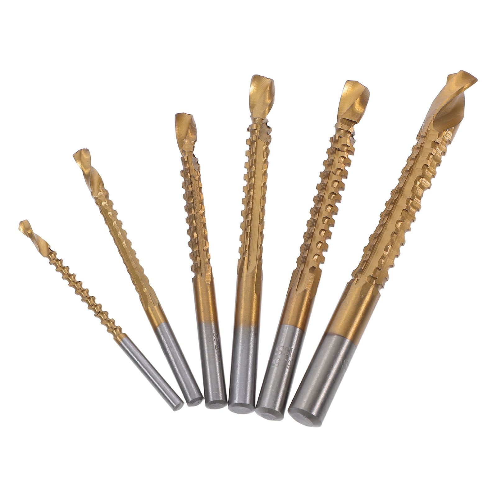 LEORX 6pcs Paddle Bit Set High-speed for Plastic - Walmart.com