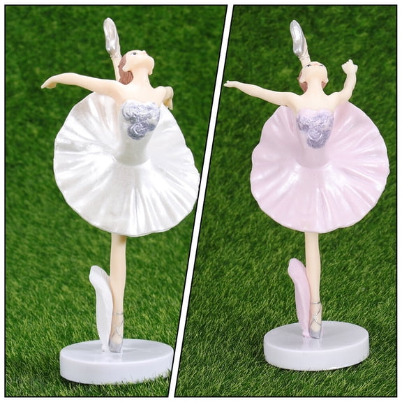 LEORX 6pcs ballet dancer statue Elegant Ballerina Decor Visual Enjoyment for Home Decoration