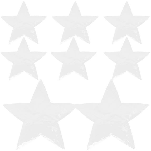 LEORX 8Pcs Static Cling Window Decals White Anti Collision Stickers for Bird Prevention