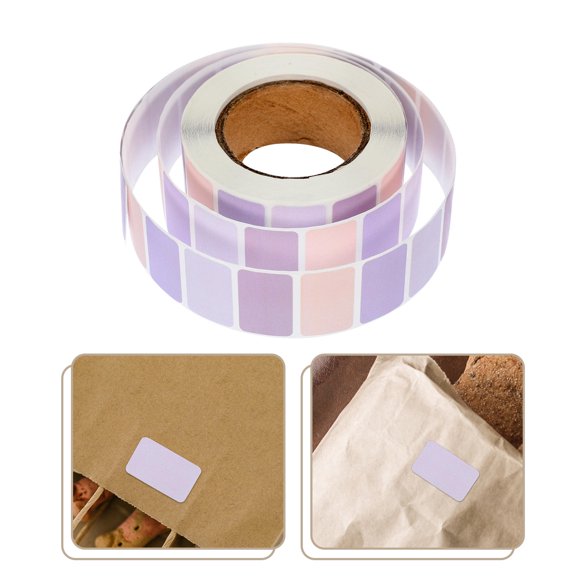 LEORX 800Pcs Printable Thermal Labels Multi Adhesive Sticker Paper for Organizing