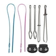 thumbnail image 1 of LEORX 8Pcs Drawstring Threading Tool Metal Cord Threading Tool for Sewing Projects, 1 of 8