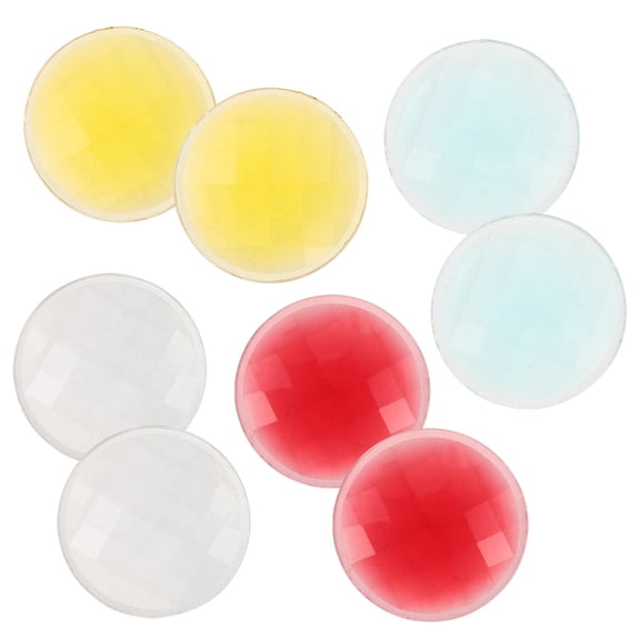 LEORX 8Pcs Prism Lens Prisms Photography Accessories For Diy Projects And Repairing Kaleidoscopes 1.69X1.69X0.39In