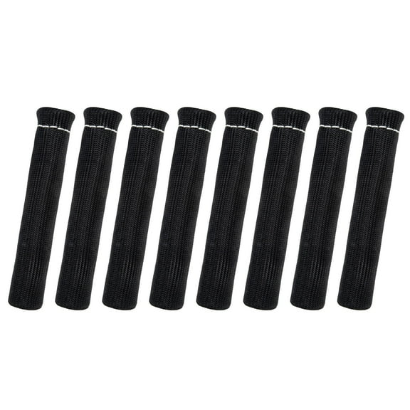 LEORX 8pcs Plug Boot Heat Wrap Protector For Pipe And Plug Wires Engine Wire Cover For Modified And Classic