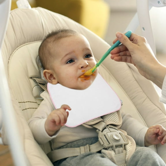 LEORX 9Pcs Absorbent Burp Cloths Baby Drool Protection Daily Use for Infants Toddlers