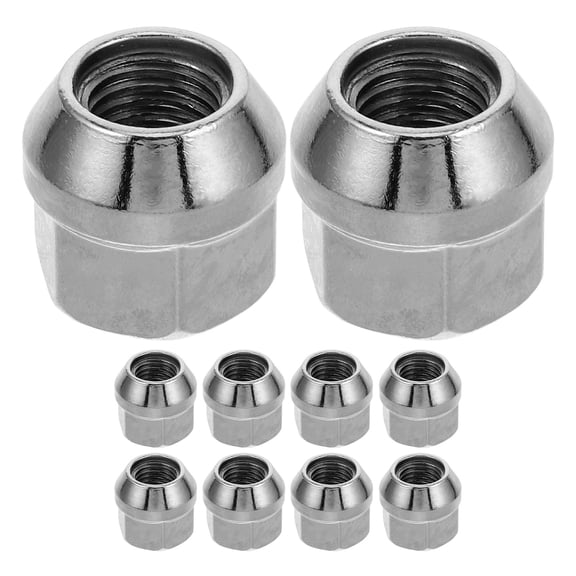 LEORX Acorn Steel Wheel Lugs 10Pcs for Car Owners with Easy Installation and Secure Fit