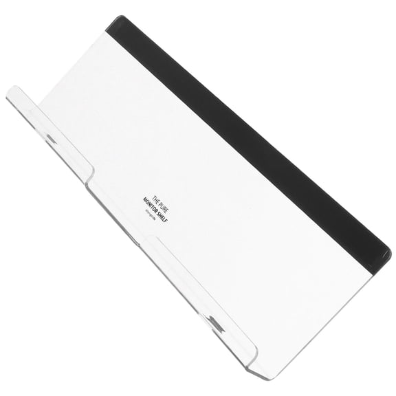 LEORX Clear Acrylic Monitor Memo Board for Computer Screen Message and Notes Organizer