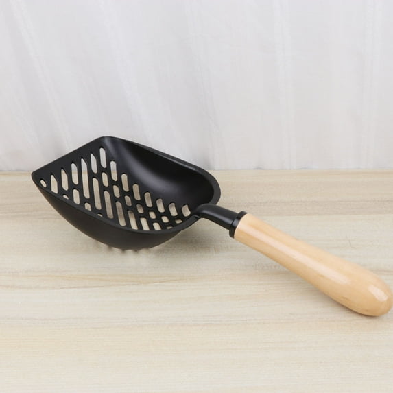 LEORX Handle Litter Scoops Slotted Litter Scoop Multi Colored 1Set