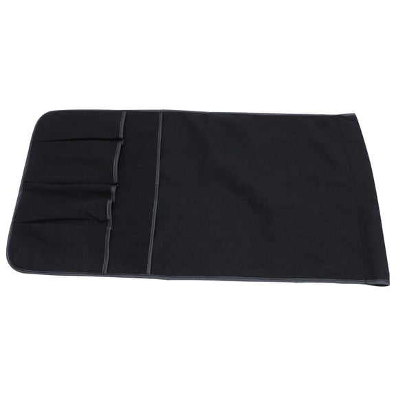 LEORX Black Armrest Storage Organizer Pouch for Sofa Couch Chair Easy to Clean