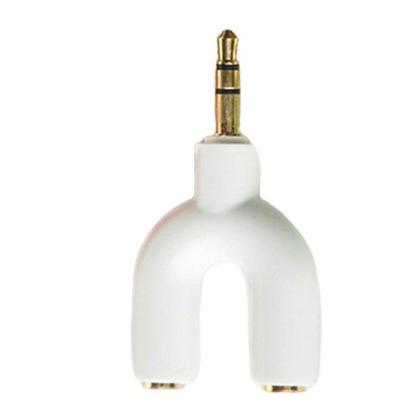 LEORX 3.5mm Audio Splitter for Sharing Music with Headphones and Speakers Assorted Colors