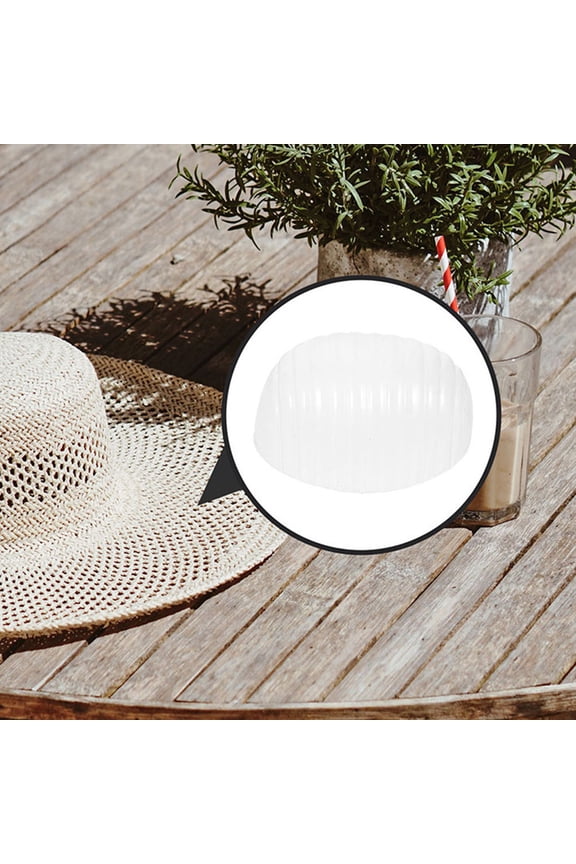 Baseball Cap Shaper Insert 60Pcs for Men and Women with Transparent PVC and Lightweight