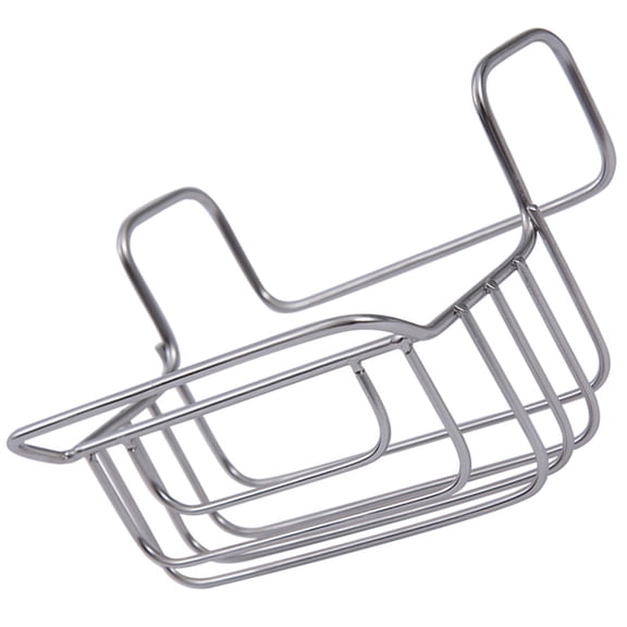 LEORX Bathroom Accessories 1Pack Silver Sink Hanging Basket With Drainage Function