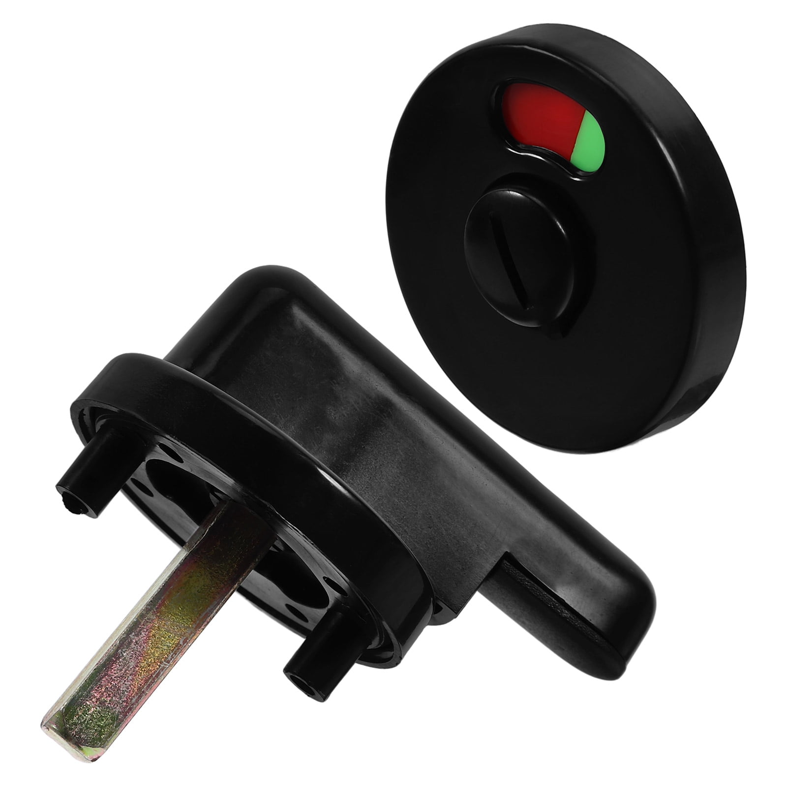 LEORX Round Indicator Door Lock Privacy Lock Black Nylon 1Pcs - Walmart.com