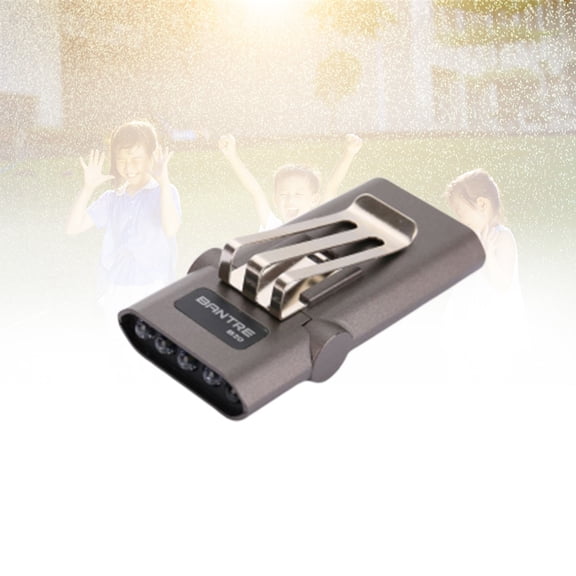 LEORX Rechargeable Hat Clipped Lamp Abs Black 1Set For Outdoor Sports And Night Fishing