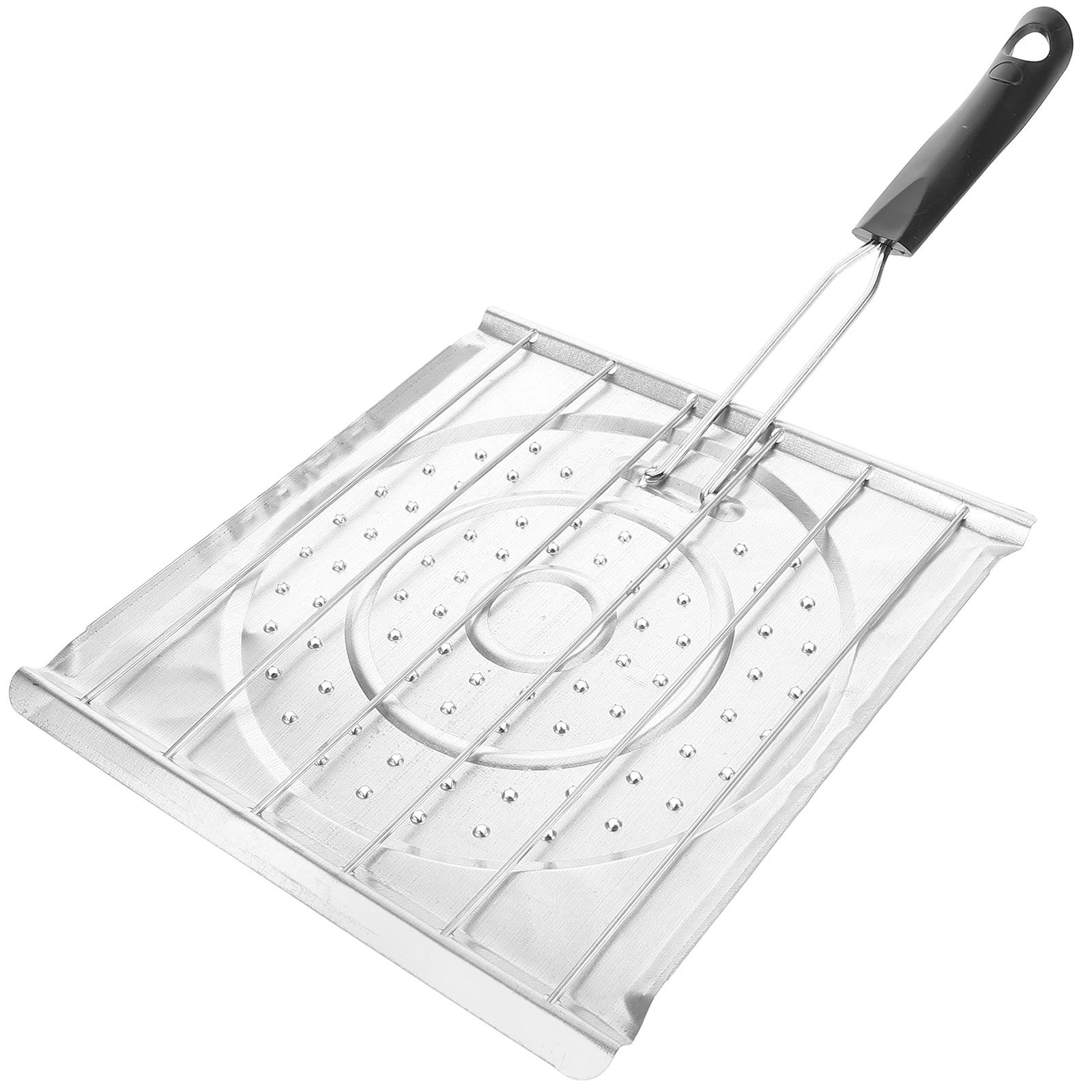 LEORX Bbq Rack Heat Diffuser Perforated Design For Home Kitchen And ...