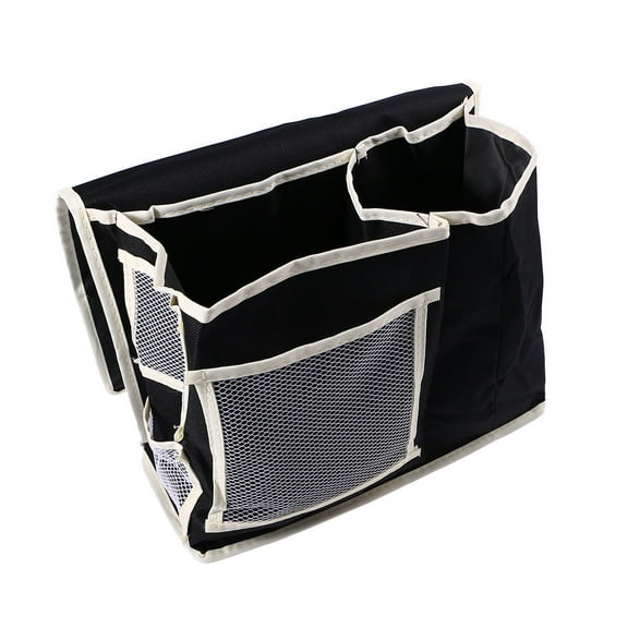 LEORX Bed Side Organizer Couch Organizer Remote Control Storage for Adults Bedroom 1Set