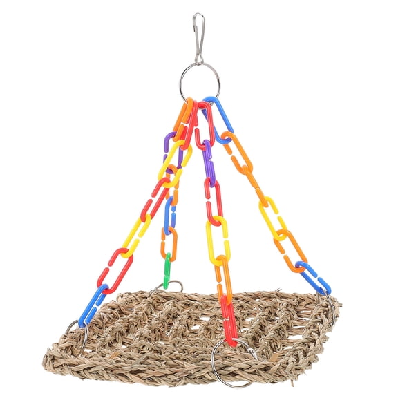 LEORX Bird Swings Parakeet Climbing Swing Multi Entertainment Indoor Play 1Set