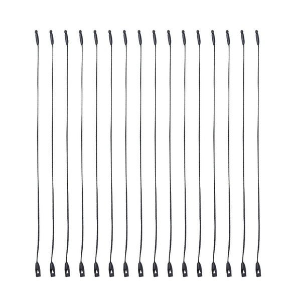 LEORX Black Clothing Hanging Rope for Shop Stores Made of Polyester Thread Lightweight and Easy to Use 1 Set