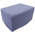 thumbnail image 1 of LEORX 1Pack Vanity Stool Seat Covers Pet Hair Protection Polyester Stool Slipcover for Homes, 1 of 5