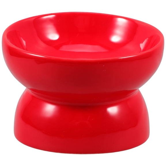 LEORX Cat Bowl Elevated Cat Food Bowl Ceramic Pet Water Dish For Indoor Small Dogs