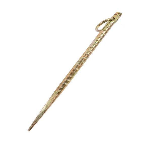 LEORX Cattle Tie Out Stake with Pointed End 1Pcs 32.5x1.3x1.3in