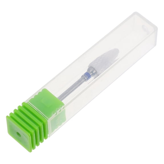 LEORX Ceramic Grinding Head Nail Drill Bit Nail Grinding Tool Burs Nail Grinding Head Gel Nail Polish 5.50X1.20X1.20CM