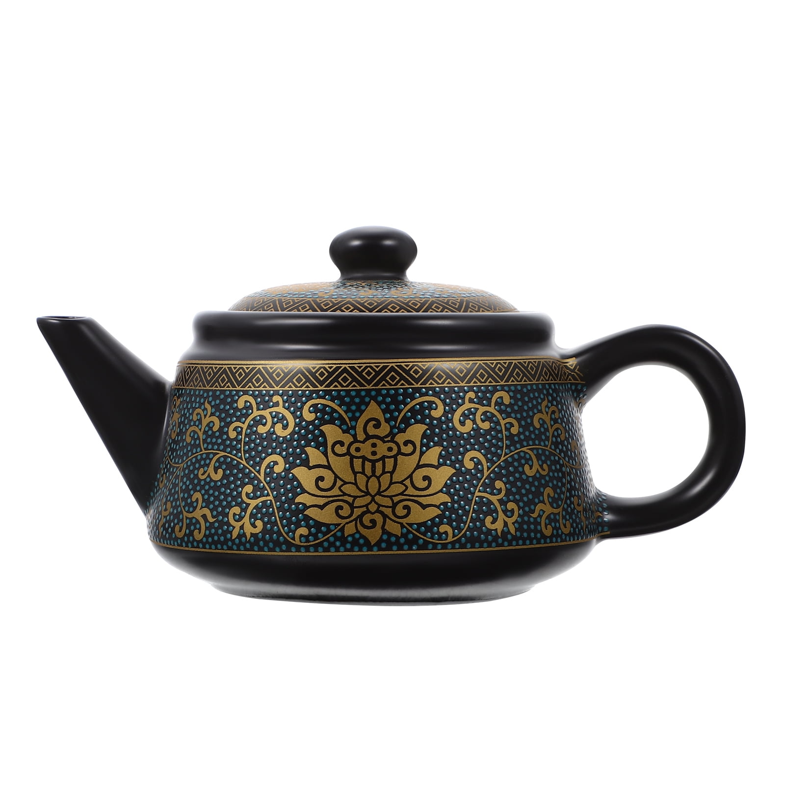 LEORX Ceramic Teapot Vintage Tea Pot Container Tea Pot For Hot Water ...