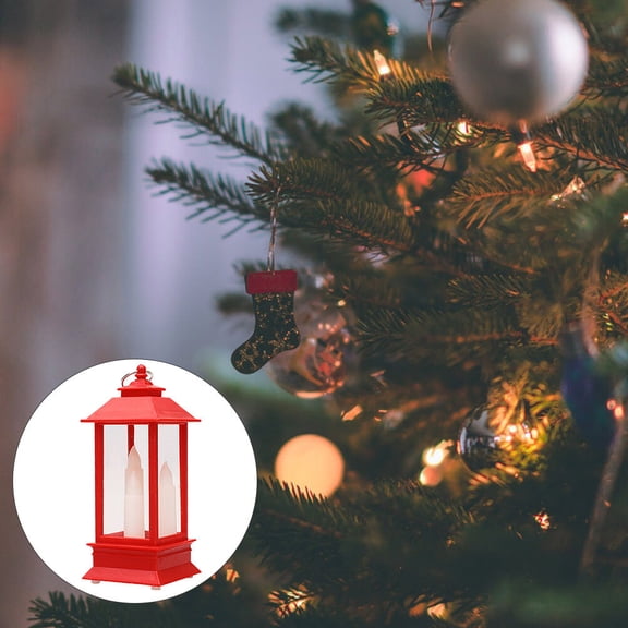 LEORX Christmas window lights Christmas Lamp Red Electronic Components Lighting Home Decor 1Pc