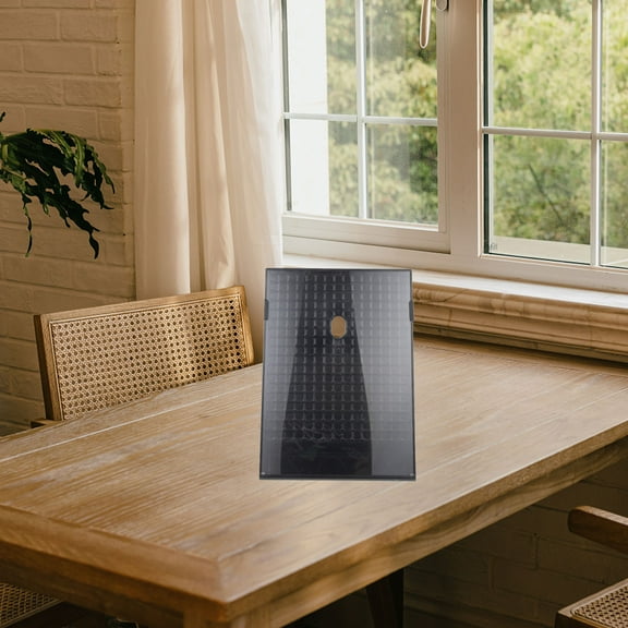 LEORX Clear Display Stand Black for Exhibition Needs 1Set