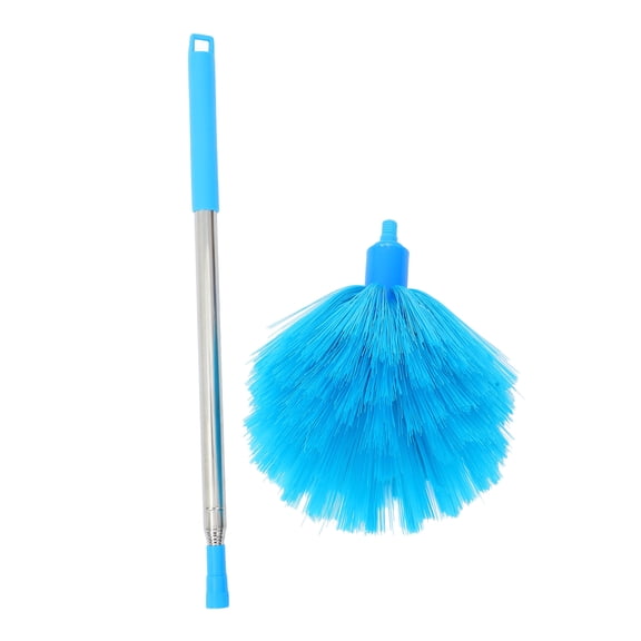 LEORX Telescoping Duster Plastic Sky-blue Homeowners High Ceiling Cleaning 1Pcs