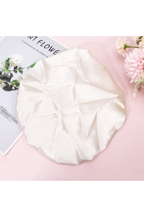 Comfortable Night Sleep Bonnet Polyester for Kids on Trip 1Pack