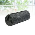 thumbnail image 1 of LEORX Compact Pencil Case for Makeup Items Polyester Dark Grey 1Pack, 1 of 1