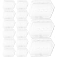 thumbnail image 1 of LEORX Toothbrush Lids Toothbrush Head Covers Transparent Plastic 20pcs, 1 of 8