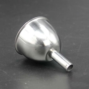 LEORX Conical Funnel Stainless Steel Kitchen Oil Strainer for Cooking Enthusiasts 1Pcs